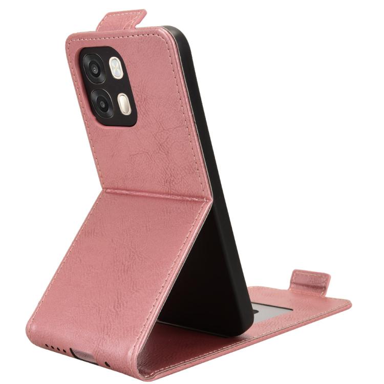 For OPPO A6s 5G / A6 5G Global Magnetic Vertical Flip Leather Phone Case with Buckle
