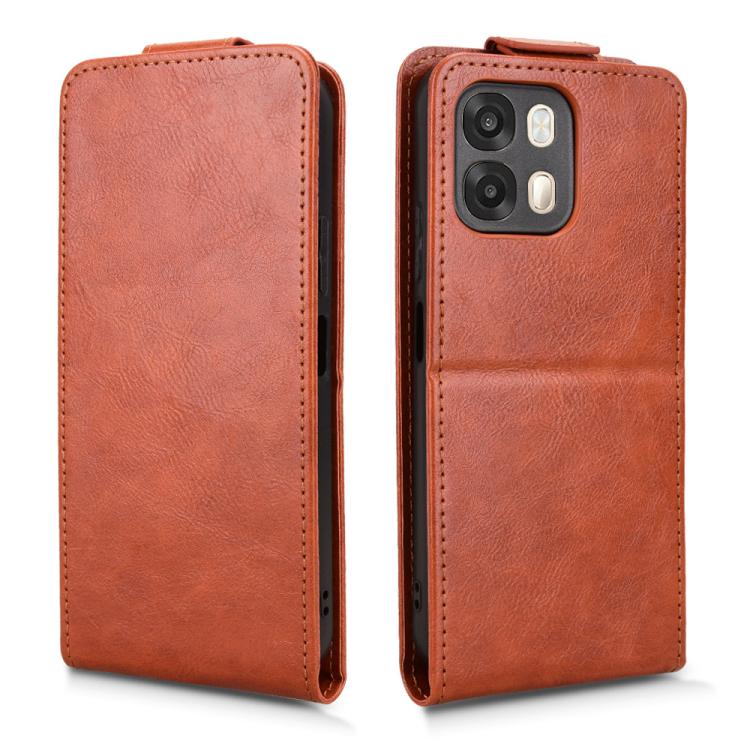 For OPPO A6s 5G / A6 5G Global Magnetic Vertical Flip Leather Phone Case with Buckle