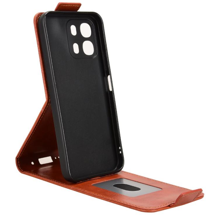 For OPPO A6s 5G / A6 5G Global Magnetic Vertical Flip Leather Phone Case with Buckle