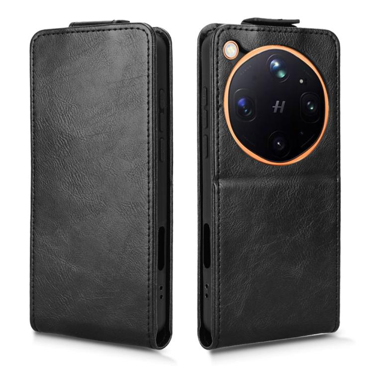 For OPPO Find X9 Ultra 5G Magnetic Vertical Flip Leather Phone Case with Buckle