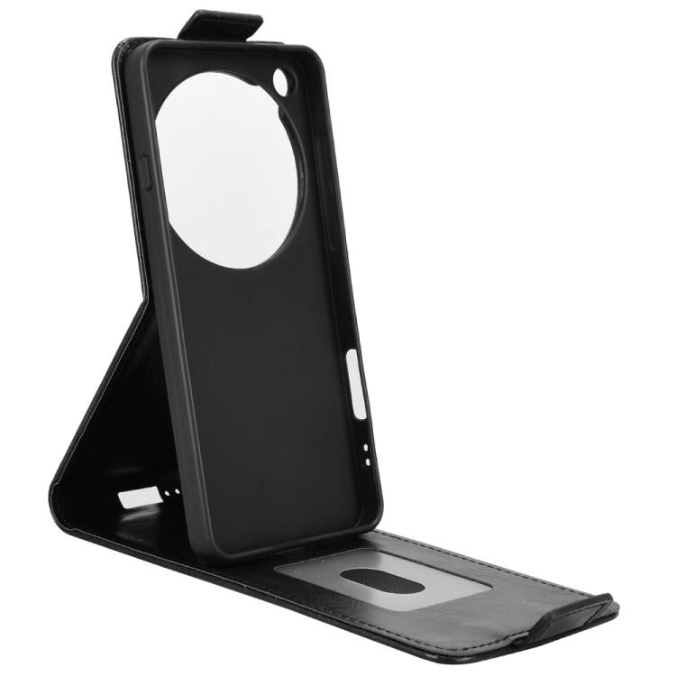 For OPPO Find X9 Ultra 5G Magnetic Vertical Flip Leather Phone Case with Buckle