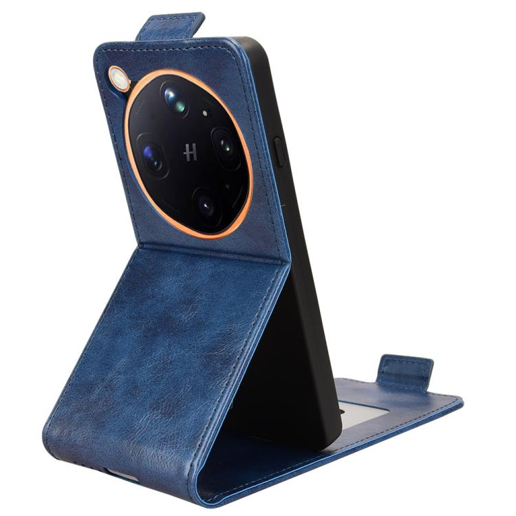For OPPO Find X9 Ultra 5G Magnetic Vertical Flip Leather Phone Case with Buckle