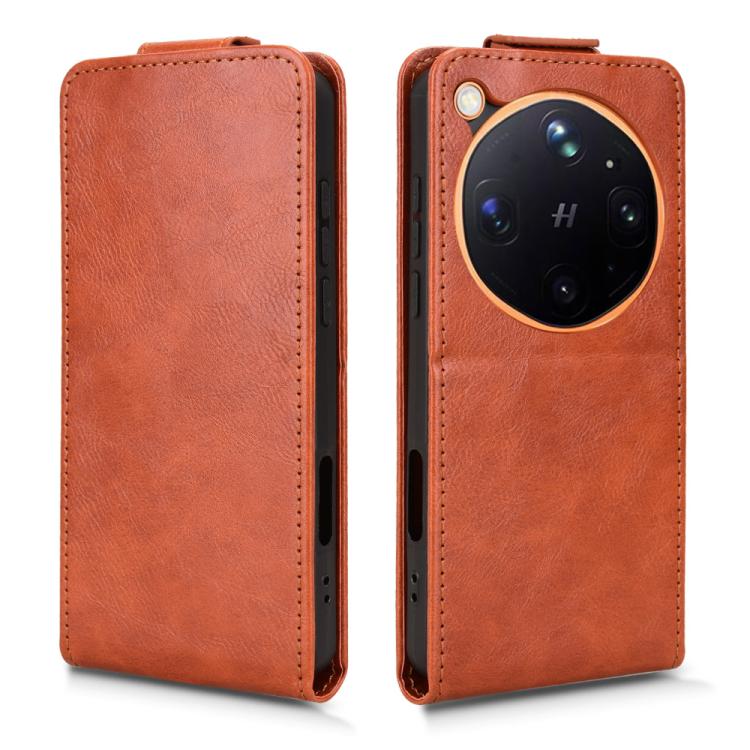 For OPPO Find X9 Ultra 5G Magnetic Vertical Flip Leather Phone Case with Buckle