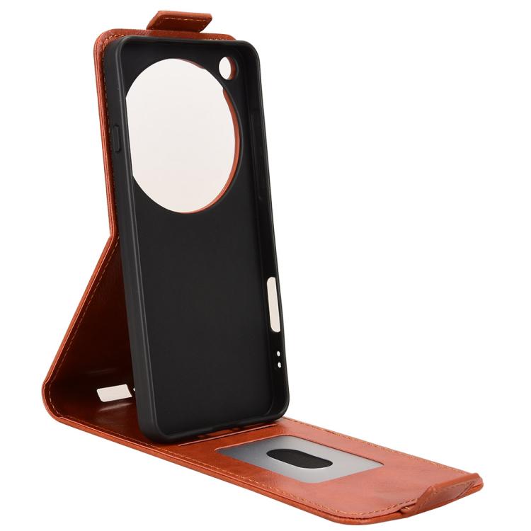 For OPPO Find X9 Ultra 5G Magnetic Vertical Flip Leather Phone Case with Buckle