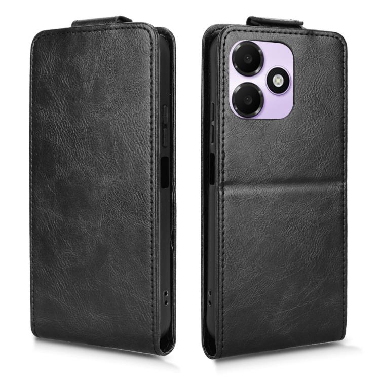 For OPPO A6c / A6t / A6t Pro Magnetic Vertical Flip Leather Phone Case with Buckle