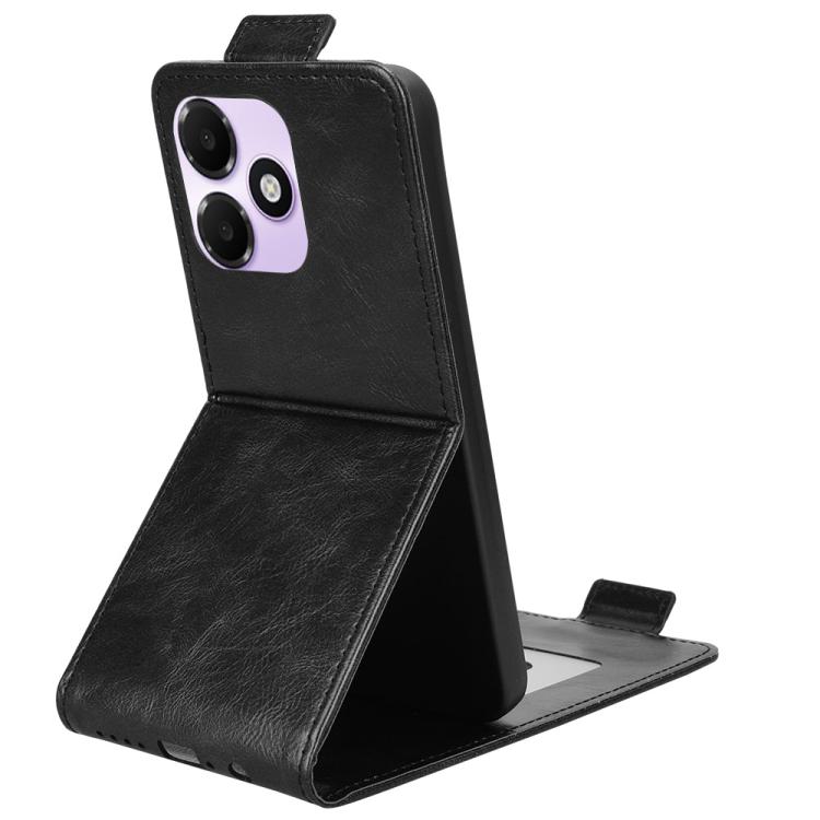 For OPPO A6c / A6t / A6t Pro Magnetic Vertical Flip Leather Phone Case with Buckle