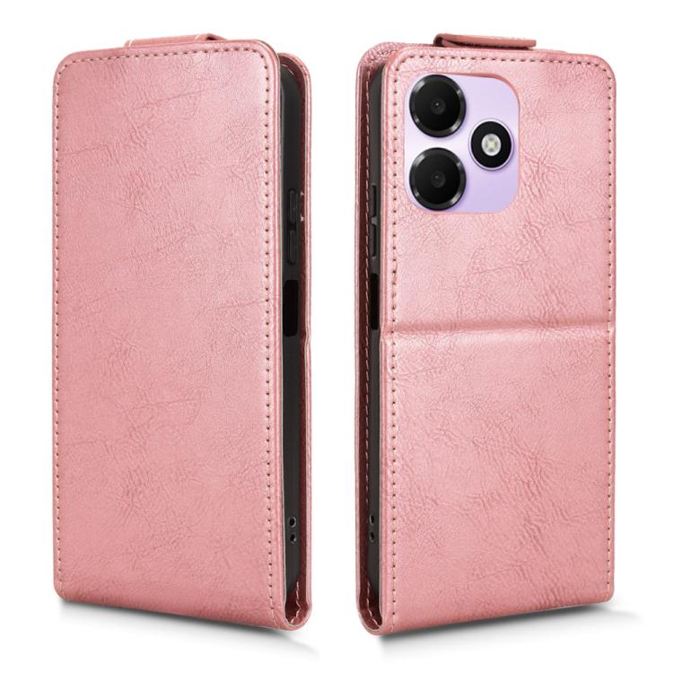 For OPPO A6c / A6t / A6t Pro Magnetic Vertical Flip Leather Phone Case with Buckle