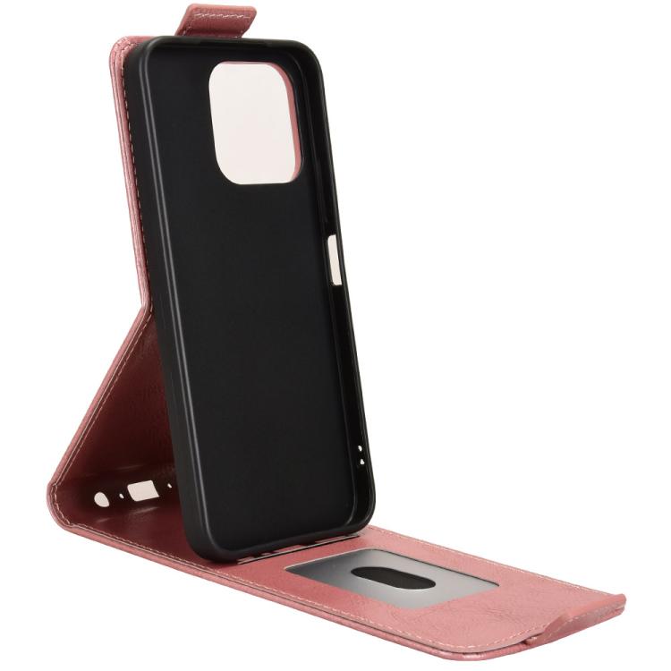 For OPPO A6c / A6t / A6t Pro Magnetic Vertical Flip Leather Phone Case with Buckle