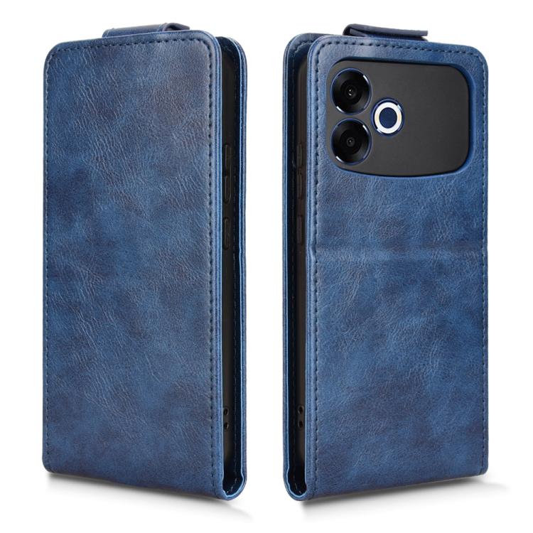 For OPPO F33 Pro / A6s Pro Magnetic Vertical Flip Leather Phone Case with Buckle