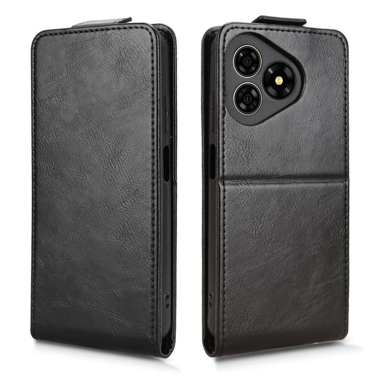 For Ulefone Note 19 Magnetic Vertical Flip Leather Phone Case with Buckle