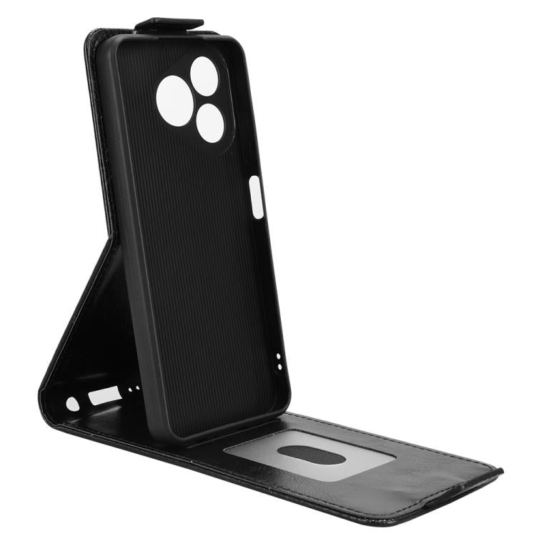 For Ulefone Note 19 Magnetic Vertical Flip Leather Phone Case with Buckle