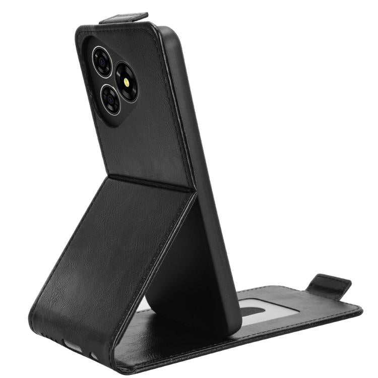 For Ulefone Note 19 Magnetic Vertical Flip Leather Phone Case with Buckle