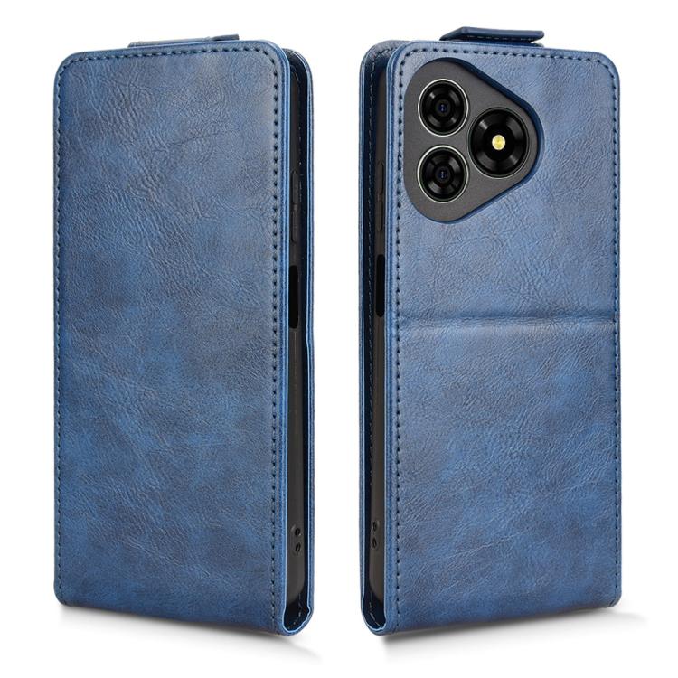 For Ulefone Note 19 Magnetic Vertical Flip Leather Phone Case with Buckle