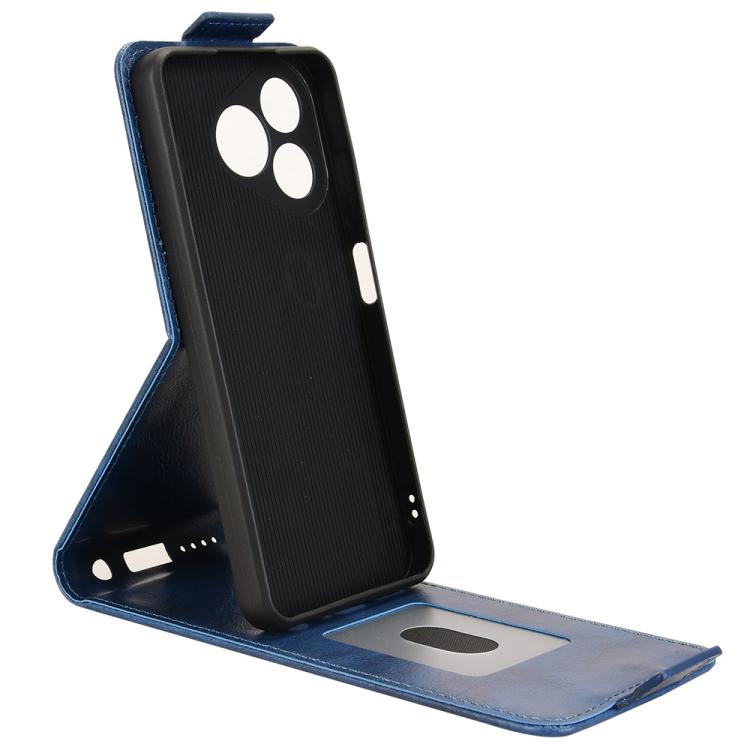 For Ulefone Note 19 Magnetic Vertical Flip Leather Phone Case with Buckle
