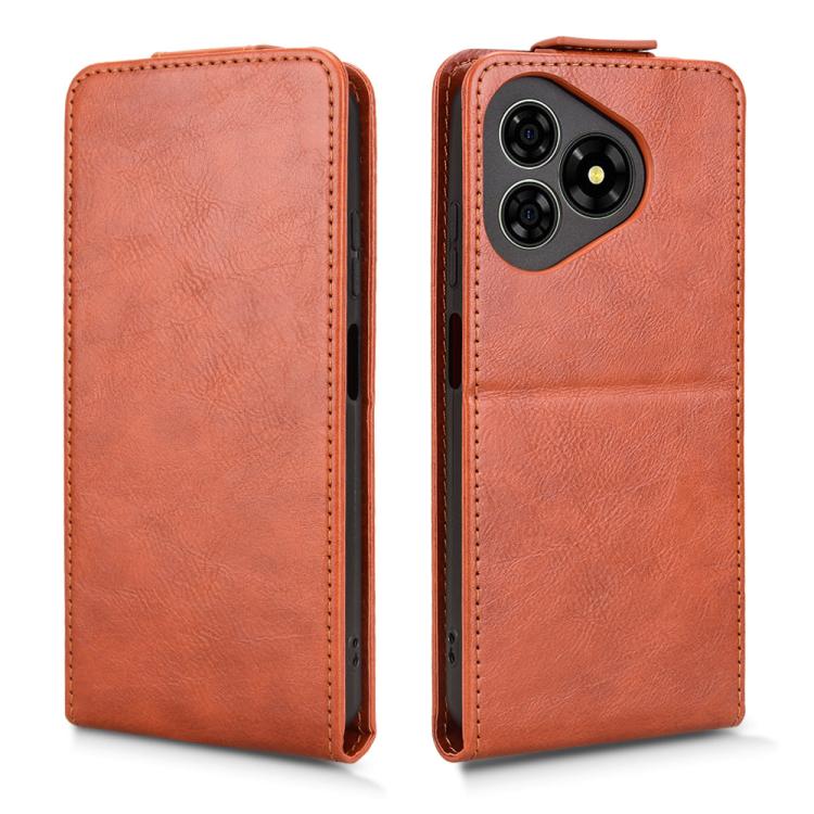For Ulefone Note 19 Magnetic Vertical Flip Leather Phone Case with Buckle