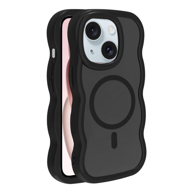 For iPhone 15 Skin Feel MagSafe Phone Case