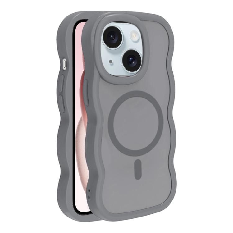 For iPhone 15 Skin Feel MagSafe Phone Case