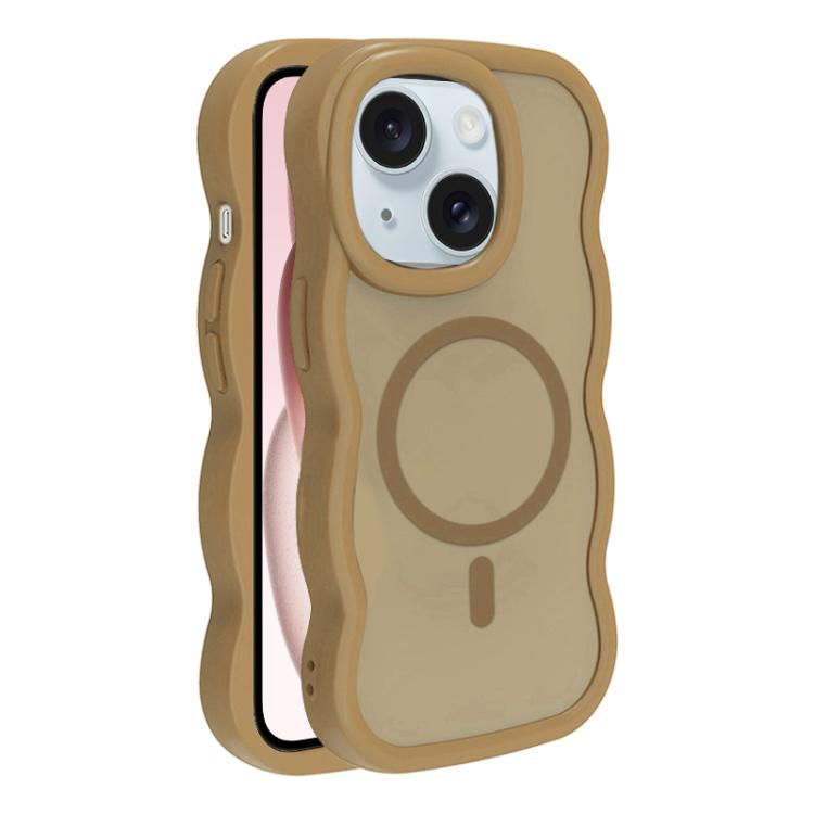 For iPhone 15 Skin Feel MagSafe Phone Case