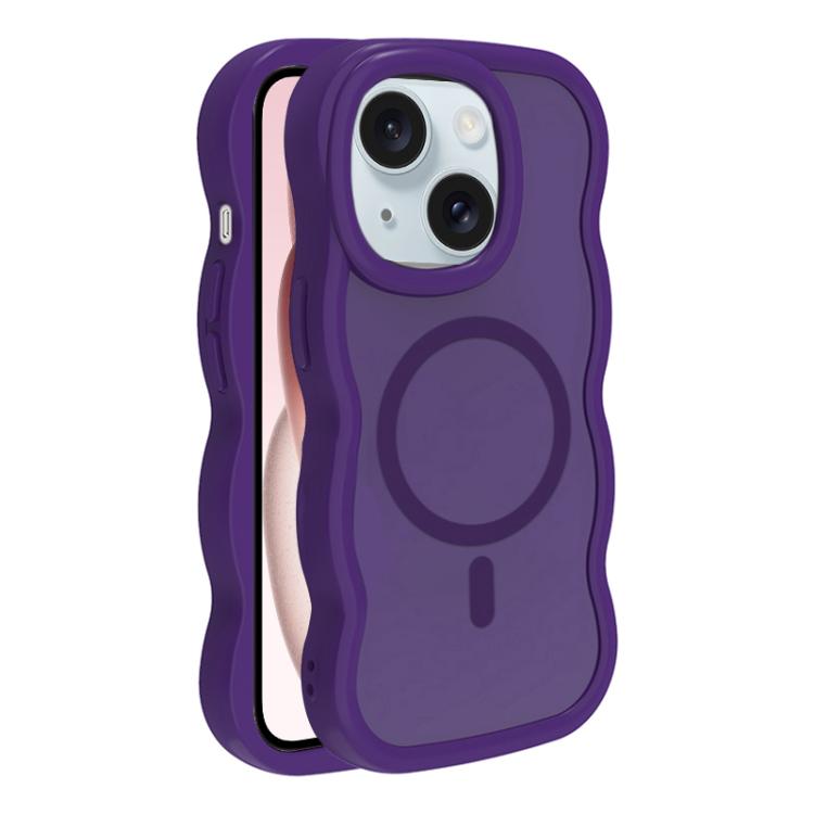 For iPhone 15 Skin Feel MagSafe Phone Case