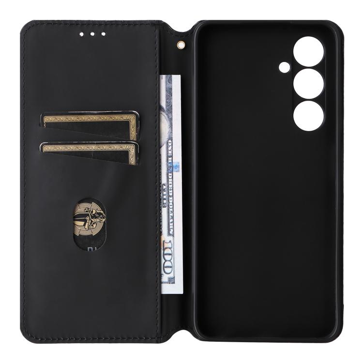 For ZTE nubia V80 Max Cubic Grid Texture Flip Leather Phone Case