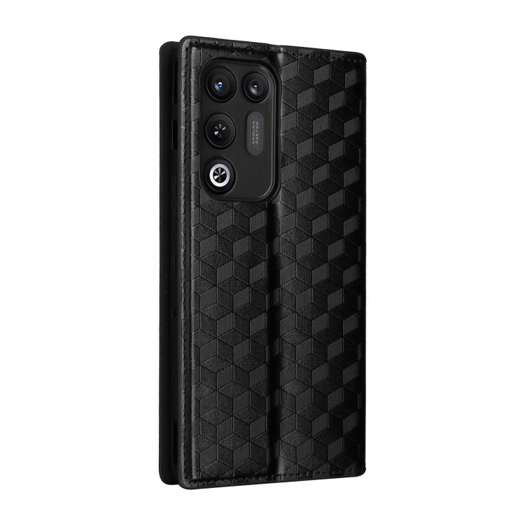 For ZTE nubia RedMagic 11 Air Cubic Grid Texture Flip Leather Phone Case