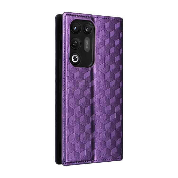 For ZTE nubia RedMagic 11 Air Cubic Grid Texture Flip Leather Phone Case