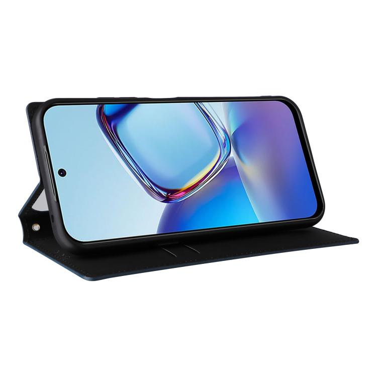 For ZTE Blade V80 Pro / V80 Vita Cubic Grid Texture Flip Leather Phone Case