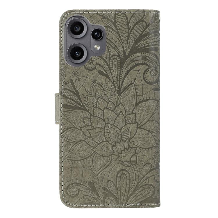 For Nothing CMF Phone 2 Pro Lace Flower Embossing Flip Leather Phone Case
