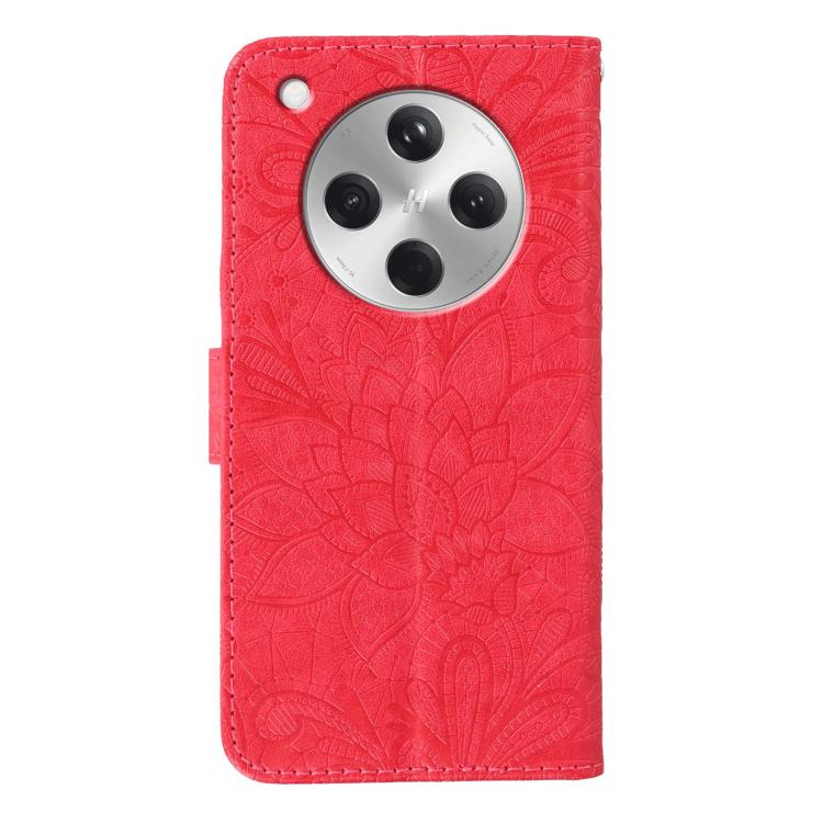 For OPPO Find X8 Lace Flower Embossing Flip Leather Phone Case