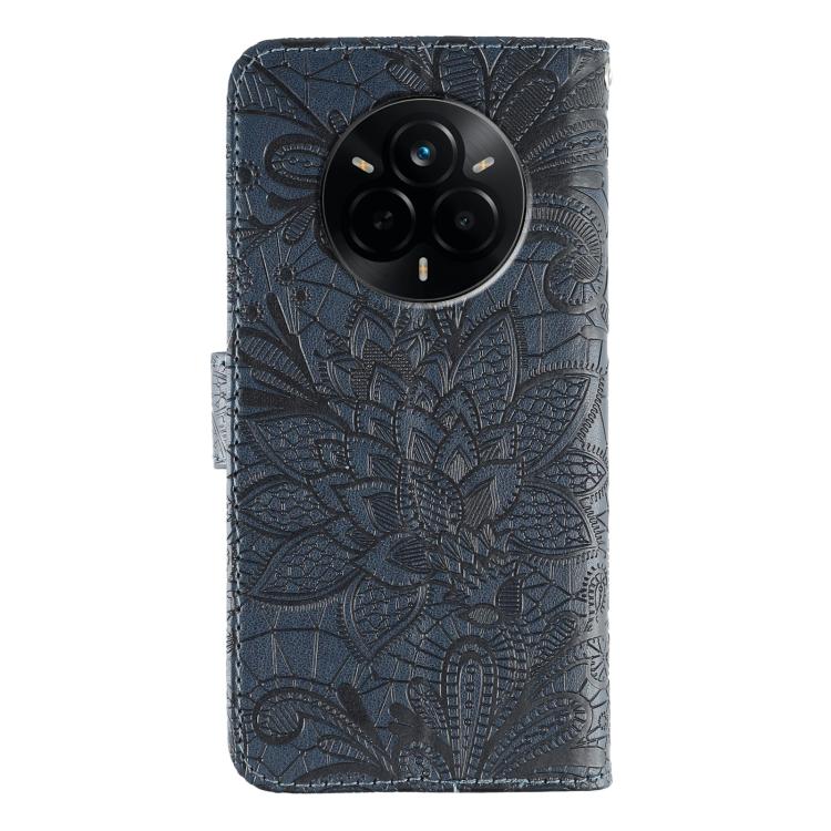For Realme 14 Pro Lace Flower Embossing Flip Leather Phone Case
