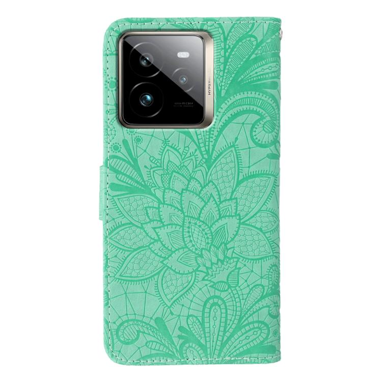 For Realme GT 7 Pro Lace Flower Embossing Flip Leather Phone Case