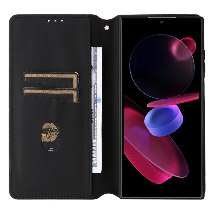 For Oukitel C62 / C62 Pro Cubic Grid Texture Flip Leather Phone Case
