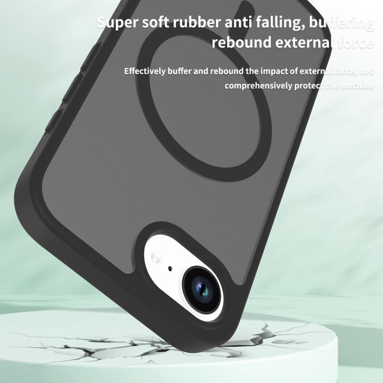 For iPhone 17e / 16e Skin Feel TPU Hybrid PC MagSafe Phone Case