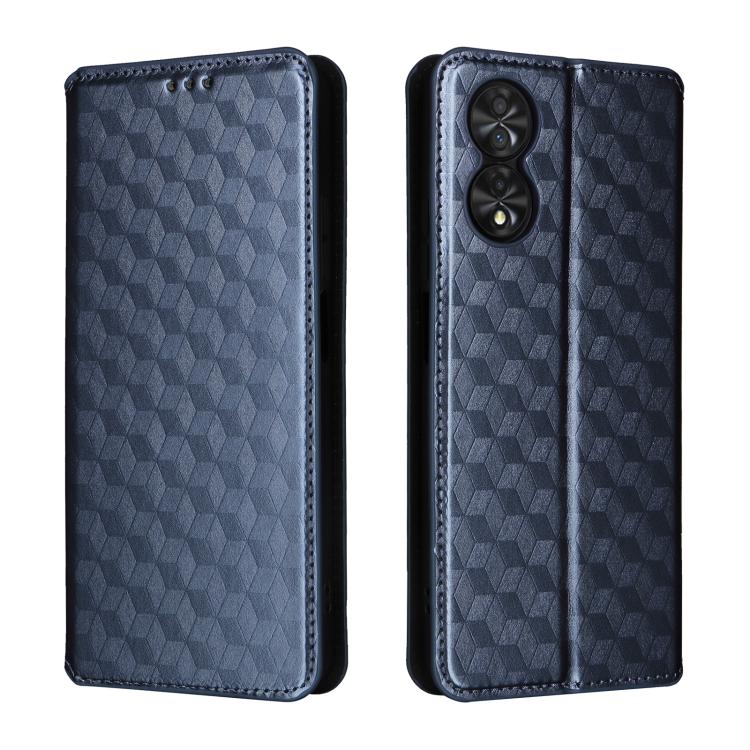 For TCL 40 NxtPaper 4G Cubic Grid Texture Flip Leather Phone Case
