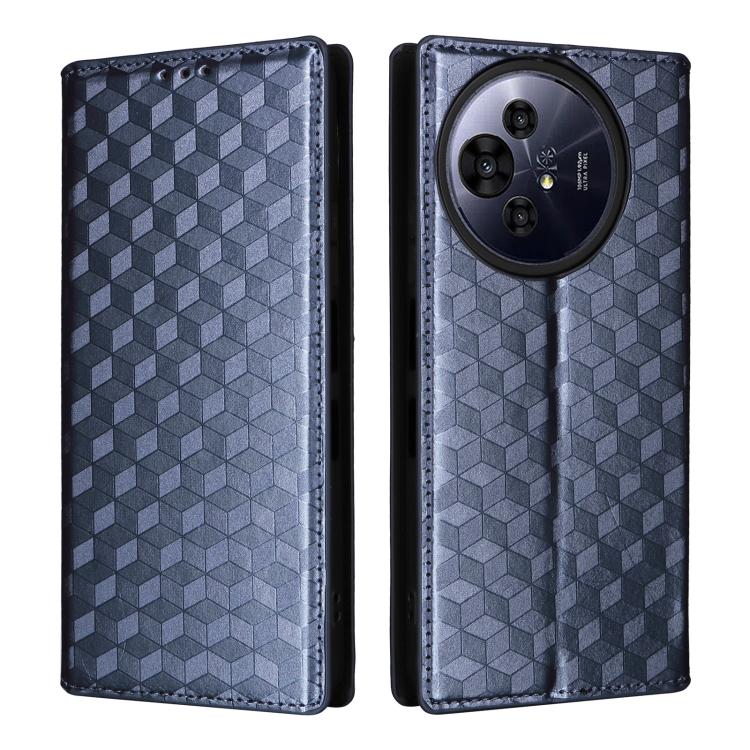 For TCL 50 NxtPaper / 50 Pro NxtPaper Cubic Grid Texture Flip Leather Phone Case