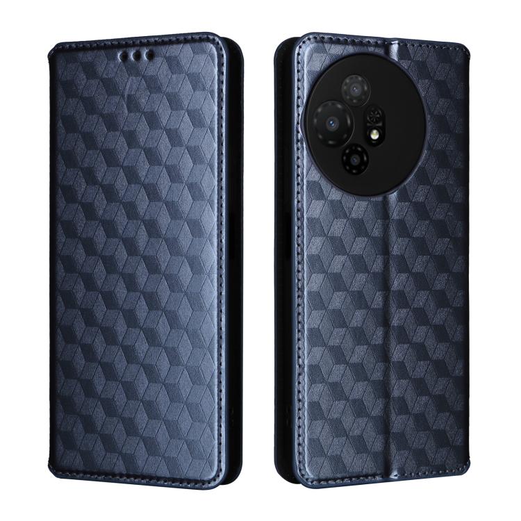 For TCL 50 XL 5G Cubic Grid Texture Flip Leather Phone Case