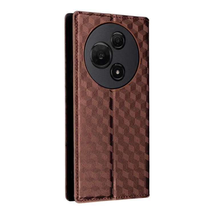 For TCL 60 NxtPaper Cubic Grid Texture Flip Leather Phone Case