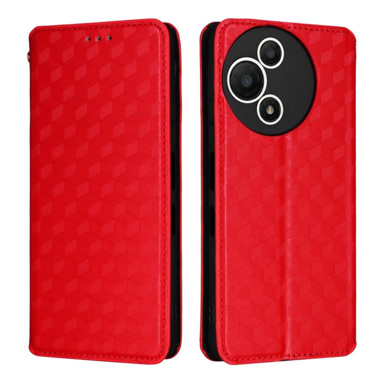 For TCL 60 SE NxtPaper 5G Cubic Grid Texture Flip Leather Phone Case