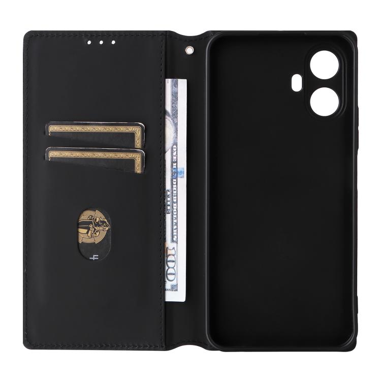 For TCL K70 5G Cubic Grid Texture Flip Leather Phone Case