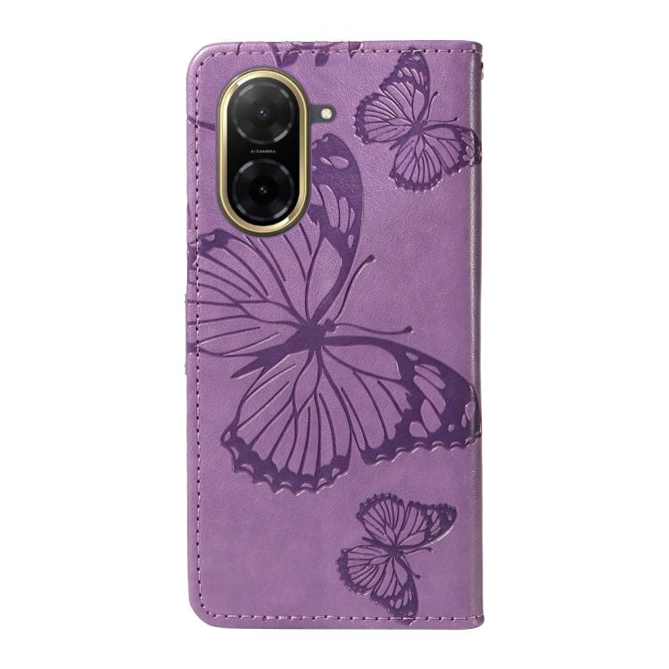 For Redmi A5 4G 173.3mm 3D Butterfly Embossed Pattern Flip Leather Phone Case