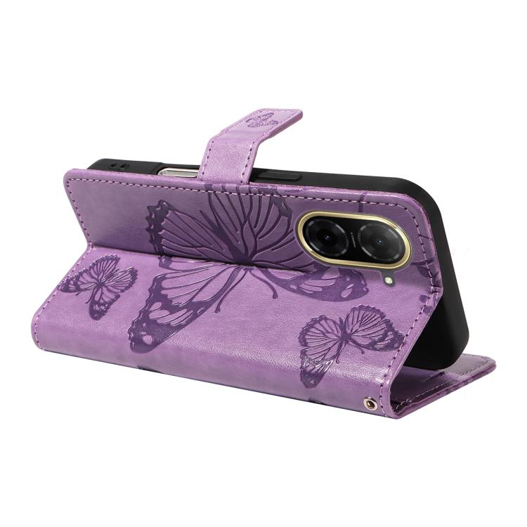 For Redmi A5 4G 173.3mm 3D Butterfly Embossed Pattern Flip Leather Phone Case