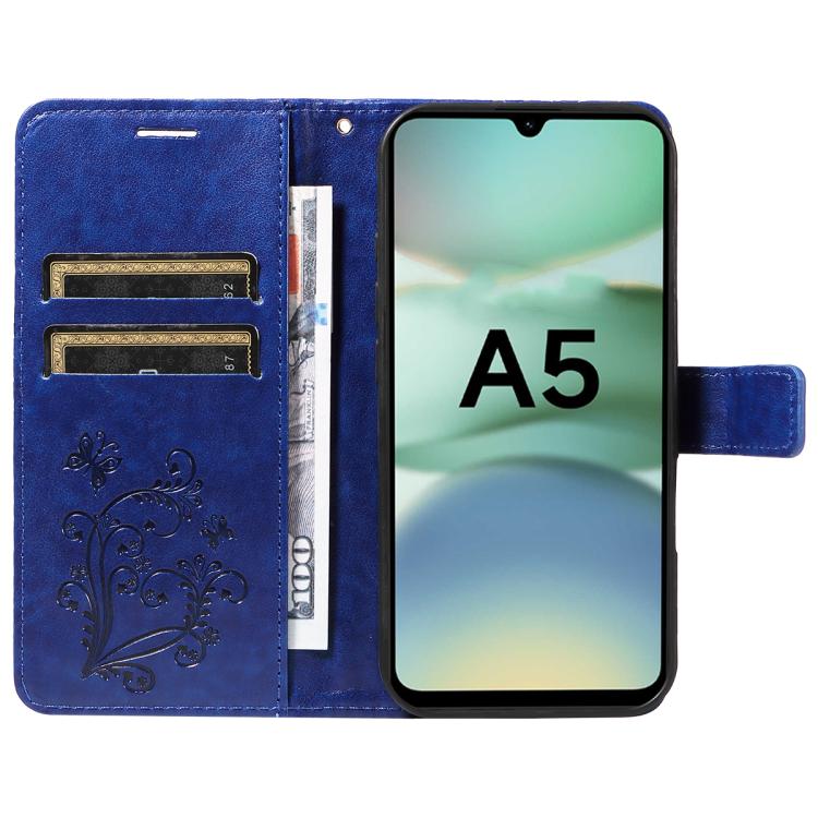 For Redmi A5 4G 173.3mm 3D Butterfly Embossed Pattern Flip Leather Phone Case