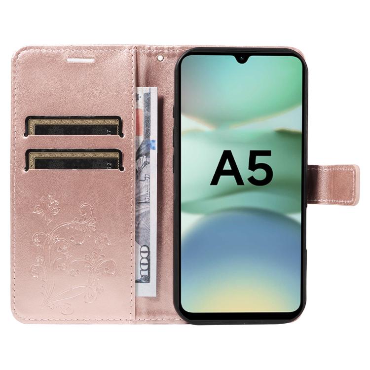 For Redmi A5 4G 173.3mm 3D Butterfly Embossed Pattern Flip Leather Phone Case