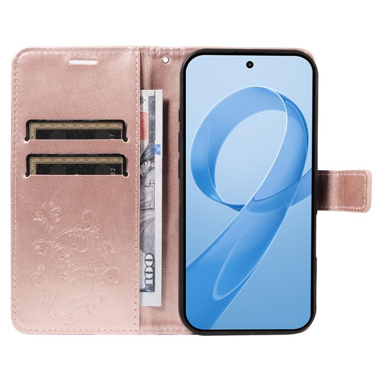 For Redmi K90/Poco F8 Pro 3D Butterfly Embossed Pattern Flip Leather Phone Case