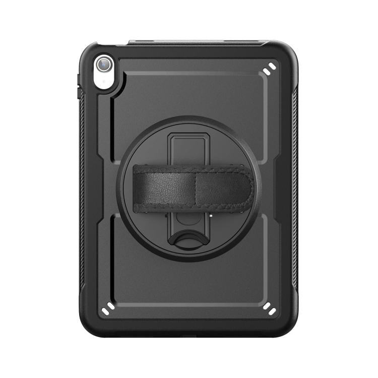 For iPad 2025 / 2022 Honeycomb Hand Grip Turntable Stand Tablet Case