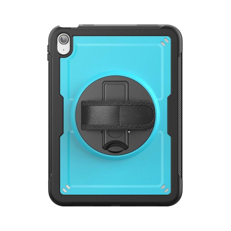 For iPad 2025 / 2022 Honeycomb Hand Grip Turntable Stand Tablet Case