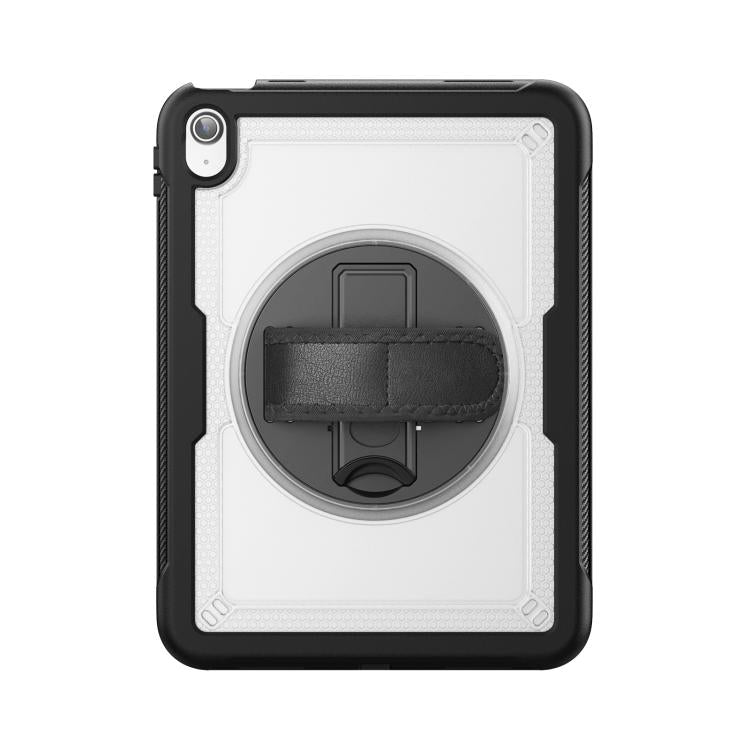 For iPad 2025 / 2022 Honeycomb Hand Grip Turntable Stand Tablet Case