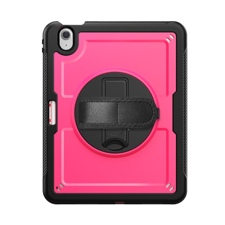 For iPad Air 11 2026 / 2025 / 2024 Honeycomb Hand Grip Turntable Stand Tablet Case