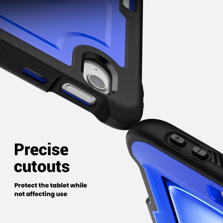 For iPad Air 11 2026 / 2025 / 2024 Honeycomb Hand Grip Turntable Stand Tablet Case