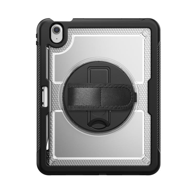 For iPad Air 11 2026 / 2025 / 2024 Honeycomb Hand Grip Turntable Stand Tablet Case